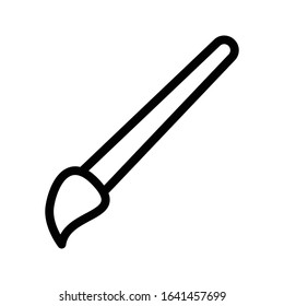 paint vector thin line icon 