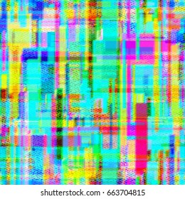 Paint vertical and horizontal rectangles/ Seamless texture for wrapping paper, home decor, fabric.