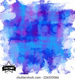 paint wall background or texture - vector
