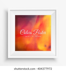 paint wall color poster frame
