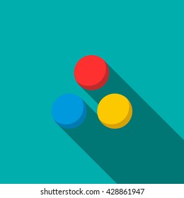 Paintball balls icon