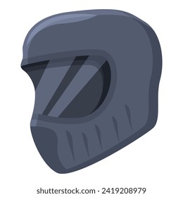 Paintball helmet icon cartoon vector. Arena vest uniform. Armed forces