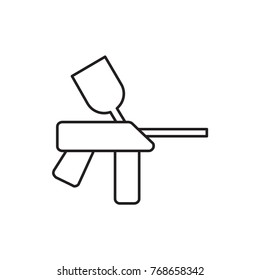 paintball icon illustration isolated vector sign symbol