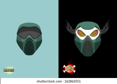  paintball  Mortal mask.