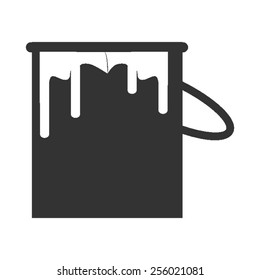 Paintbox vector image to be used in web applications, mobile applications and print media.