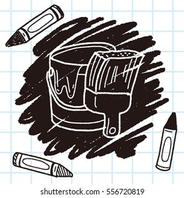 paintbrush doodle