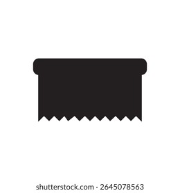  Vector de icono de cabeza de pincel. Pincel mínimo para pintar, limpiar o temas de bricolaje.