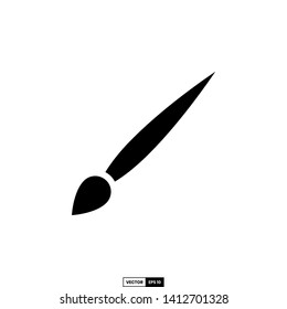 paintbrush icon, design inspiration vector template for web design or mobile app