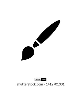 paintbrush icon, design inspiration vector template for web design or mobile app