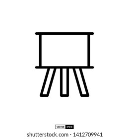paintbrush icon, design inspiration vector template for web design or mobile app
