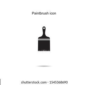 Paintbrush icon design vector illustration graphic on background