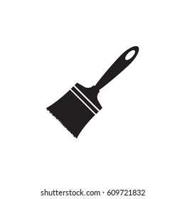 paintbrush icon on the white background