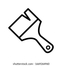 Paintbrush icon vector design template ilustration