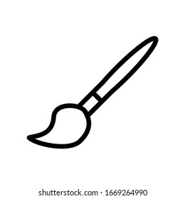 Paintbrush icon vector design template ilustration