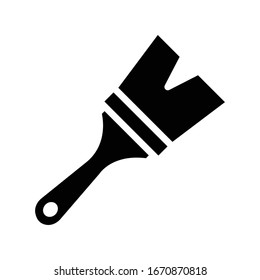 Paintbrush icon vector design template ilustration