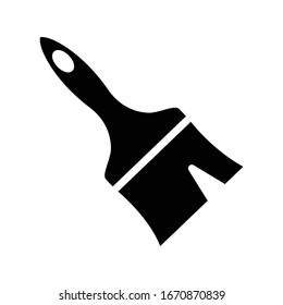 Ilustración de plantillas de diseño vectorial de iconos de pincel