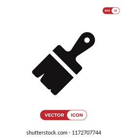 Paintbrush icon vector illustration