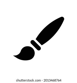 Paintbrush icon vector, Paintbrush illustration.