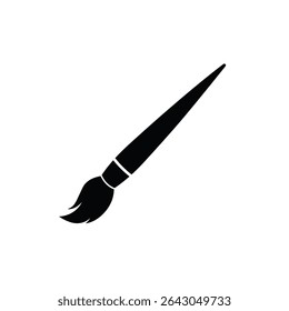 paintbrush icon vector logo design concept idea