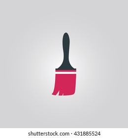 paintbrush icon. paintbrush vector. paintbrush sign