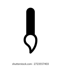 Ilustração de design de símbolo de vetor de ícone do Paintbrush