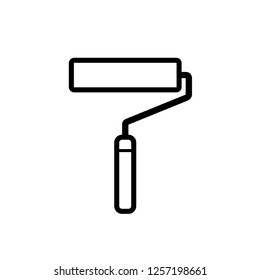paintbrush icon vector template