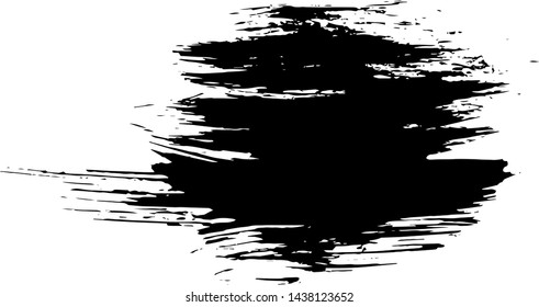 Paintbrush Ink Splattered Vector for Background or Wallpaper
 svg