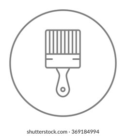 Paintbrush Line Icon Stock Vector (Royalty Free) 406119694 | Shutterstock