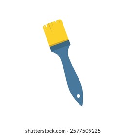 Paintbrush logo icon flat design template