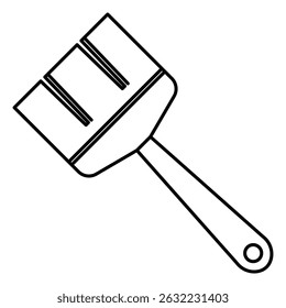 Paintbrush paint brush Line Icon