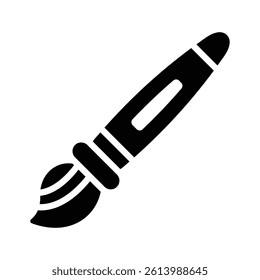 A paintbrush representing creativity, art, and design