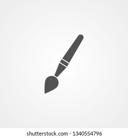 Paintbrush vector icon sign symbol