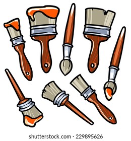 paintbrushes