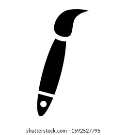 paintbrushes icon isolated sign symbol vector illustration - high quality black style vector icons
