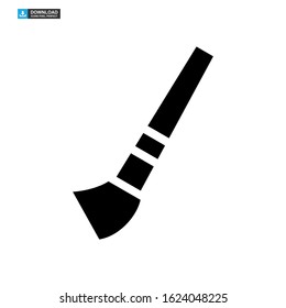 paintbrushes icon isolated sign symbol vector illustration - high quality black style vector icons

