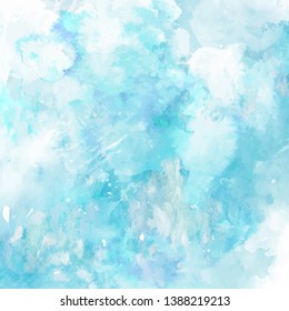 Fondo pintado con una textura acuarela detallada