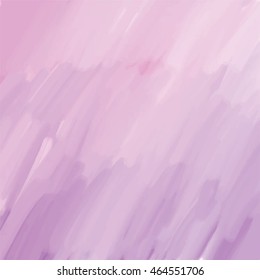 Painted background. Pink and violet colour. Nice background for your design. Vector illustration