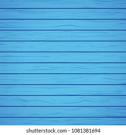 Painted blue wood background material. Textured blue wooden wall surface board panel.