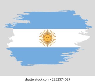 Pintado con la bandera