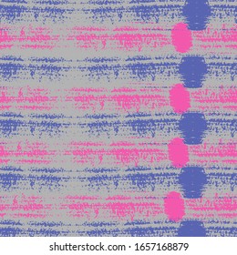 Painted chevron pattern. In happy pastel colors. Hand drown paint strokes design artwork. For textile.
