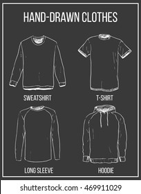 Painted clothes. Sweaters, T-shirt
