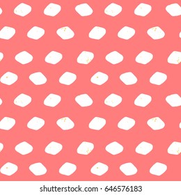 painted color pattern of the graphic diamond texture on red background