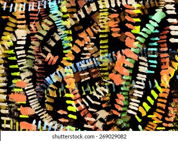 painted colorful texture