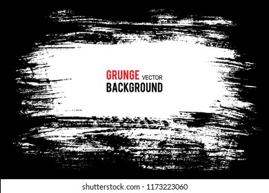 Painted grunge background. Black and white urban texture template