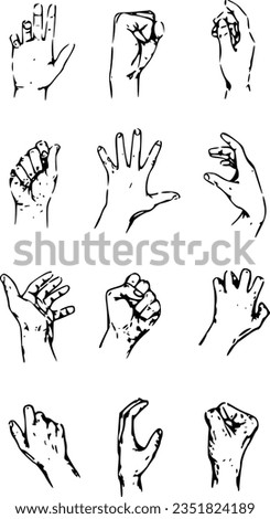 Painted hands are a skill that embodies the finest details of this part of the body