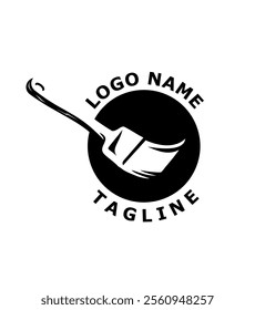 Painted House Vector Logo Illustration.