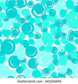 Painted Round Brush Strokes Pattern