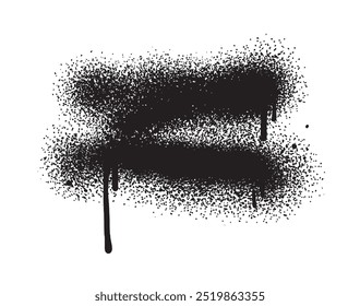 Painted spray elements. Grunge graffiti painted borders and shapes, dirty splatter street art strokes. Spray textured black lines vector illustration set. Graffiti art dirty, spot grunge splattered.