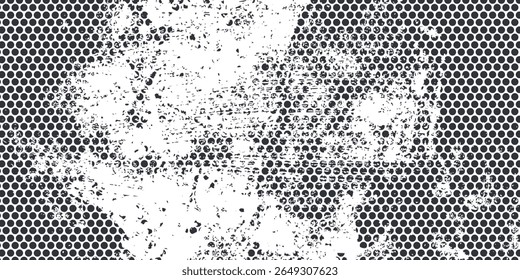 Painted striped pattern. Seamless diagonal brush stroke lines. Hand drawn graphic print with rich distress texture. Grunge vector design. Black and white background.