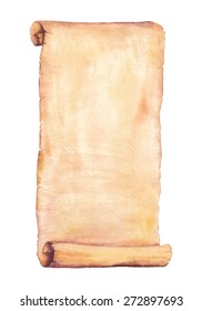 Painted watercolor old paper. Vectorized watercolor illustration. Use for your cards, flyers and invitations. 
